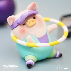TOP Lulu The Piggy Blind Box Figures – Fitness Club Series Home Desk Decorations
