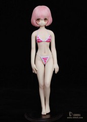 1/6 LDDOLL Female Seamless Silicone Body Pale Figure W/Details F OB AZ CG Head