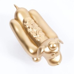 Sheefy McFly Coney Dog Sculpture 3.5″ Gold Edition 2022 Vinyl Figure 38/40 RARE