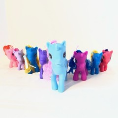 My Little Pony Unicorn Lot of 8 Various Sizes 1 – 5” , 3- 4” And 4 – 3”