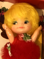 VINTAGE REMCO 1969 BETTY BALLERINA FINGER DING DOLL ACTION FIGURE ORIGINAL BOX