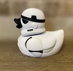 Trooper Duck – 3D Printed Figurine – Jeep Ducking Gift – Cruises – Collectible