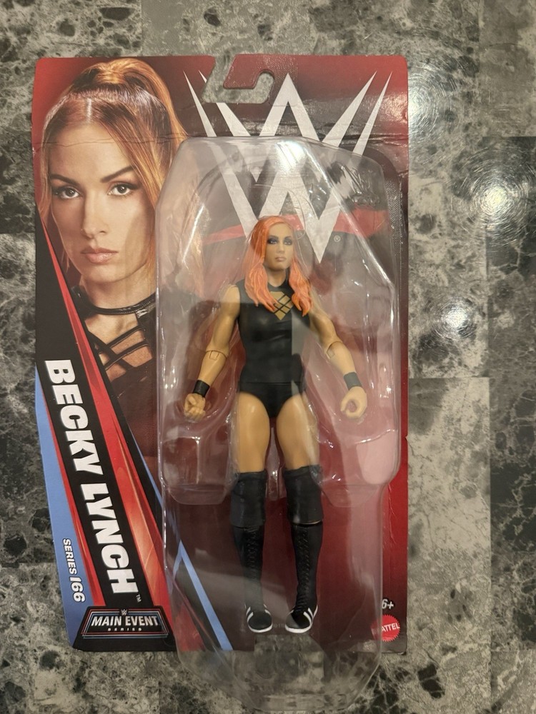 WWE Becky Lynch Main Event Series 166 Mattel Action Figure New 2026 Toy Pack