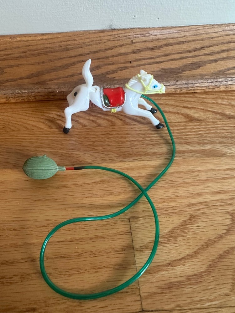 Air Pressure Horse Toy Air Powered Trotting Horse Racing Vintage Toy Gift
