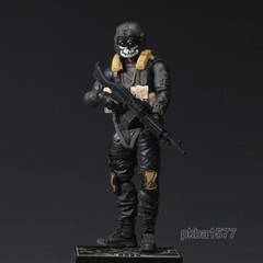 Premium 1/18 Head Sculpt Body Armor Weapon Gun Helmet Model 3.75″ Action Figure