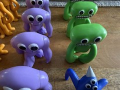 Garten Of Banban Mini Figure Lot Of 17 Josh, Fiddles, Flin, Banberina Etc