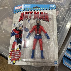 Marvel Legends Retro Ant-Man 6″ w/ mini Wasp Will Ship Loose No Box. Cheap!