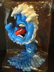 WAVE HAND Custom Kidrobot Santa Cruz Skateboards Screaming Hand Figure
