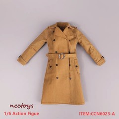 CCN6023 1/6 Special Agent Windcoat Fit 12in Body Figures