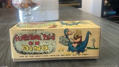 FLINTSTONE PALS ON DINO WITH THE ORIGINAL BOX 📦