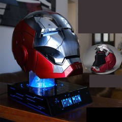 Autoking Iron Man MK5 Helmet 1:1 English Voice-controlled Wearable Cos Mask Prop
