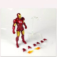 HiPlay ZD Toys Anniversary Series: Iron Man Illuminated Edition Action Figure