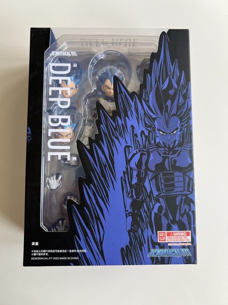 Demoniacal Fit DEEP BLUE (Vegeta DBZ) Figure – MINT & COMPLETE!