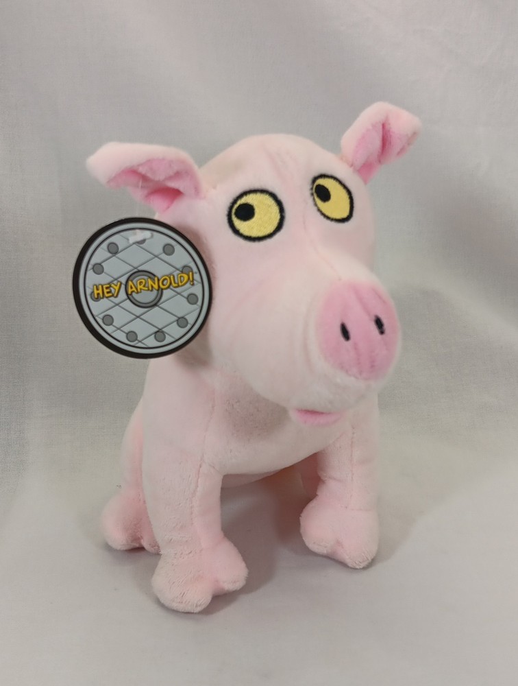 Culture Fly HEY ARNOLD! ABNER Pig 7″ Plush Toy Stuffed Animal Nick Box Exclusive