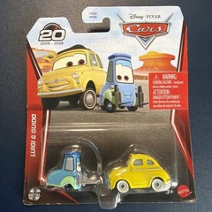 2026 Disney Pixar Cars LUIGI & GUIDO 20th Anniversary Metal Diecast