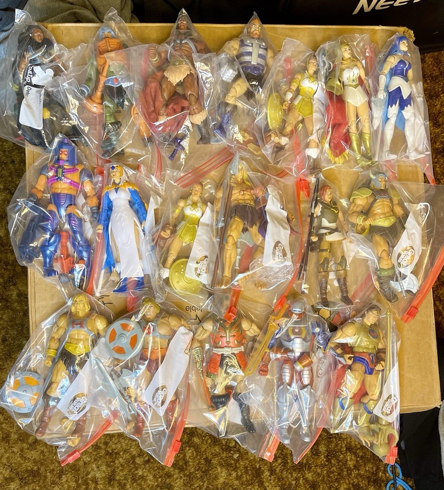 Huge Lot of 42 MOTU LOOSE Action Figures! Origins! Masterverse! Complete Figures