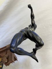 SIDESHOW BLACK SPIDER-MAN SYMBIOTE COSTUME PREMIUM FORMAT FIGURE Statue NEW