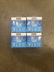Sonic the Hedgehog 2.5in MetalFig Set Of 4 Tails Sonic Knuckles Shadow