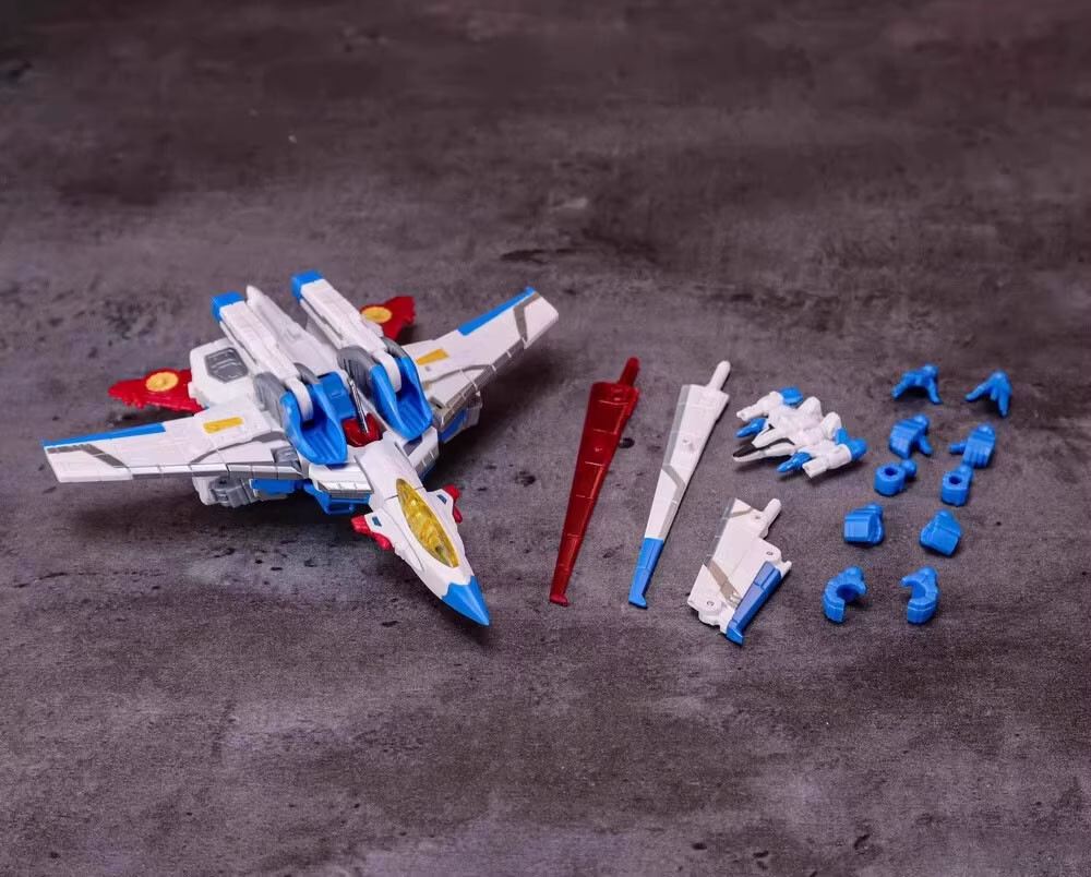 Mechanical Skull Studio MSS-02R white Sirius mini Armada jet aircraft in stock