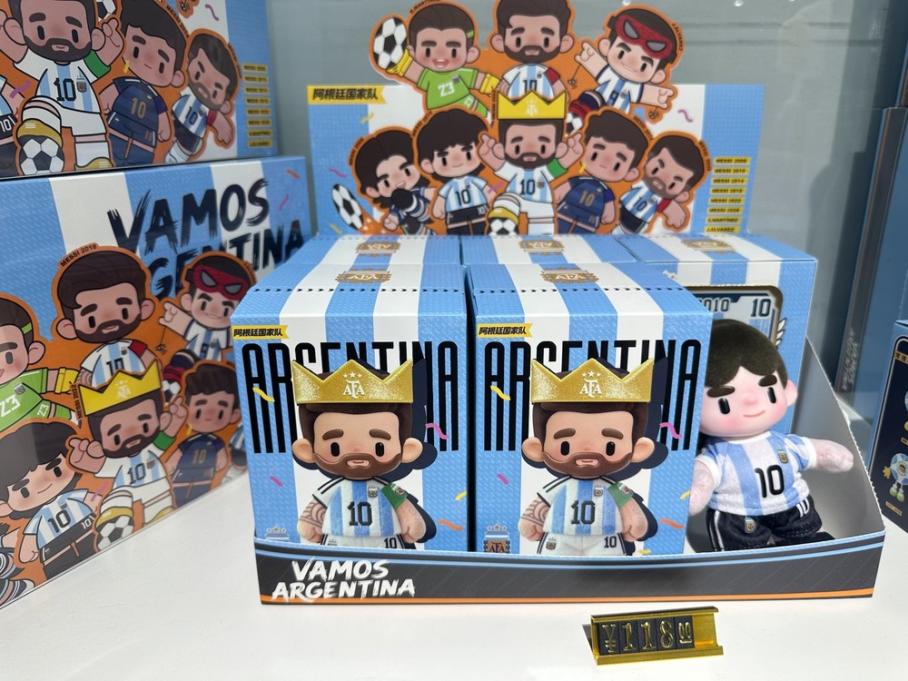 Argentina National Team Messi Vinyl Doll Figure Blind Box