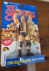 WWE LJN – “Stone Cold” Steve Austin – Action Figure BLUE CARD Mattel 2026 – NEW