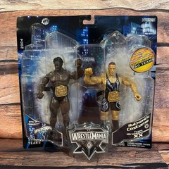 Jakks Pacific Booker T Rob Van Dam WWE WrestleMania XX Tag Team Action Figure