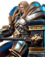 3D Printed Fan Art Arthas Paladin by Wicked3d