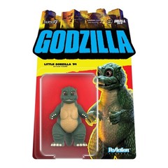 Little Godzilla 3 3/4-Inch ReAction Figure Super7 Toho Kaiju Collectible Figure