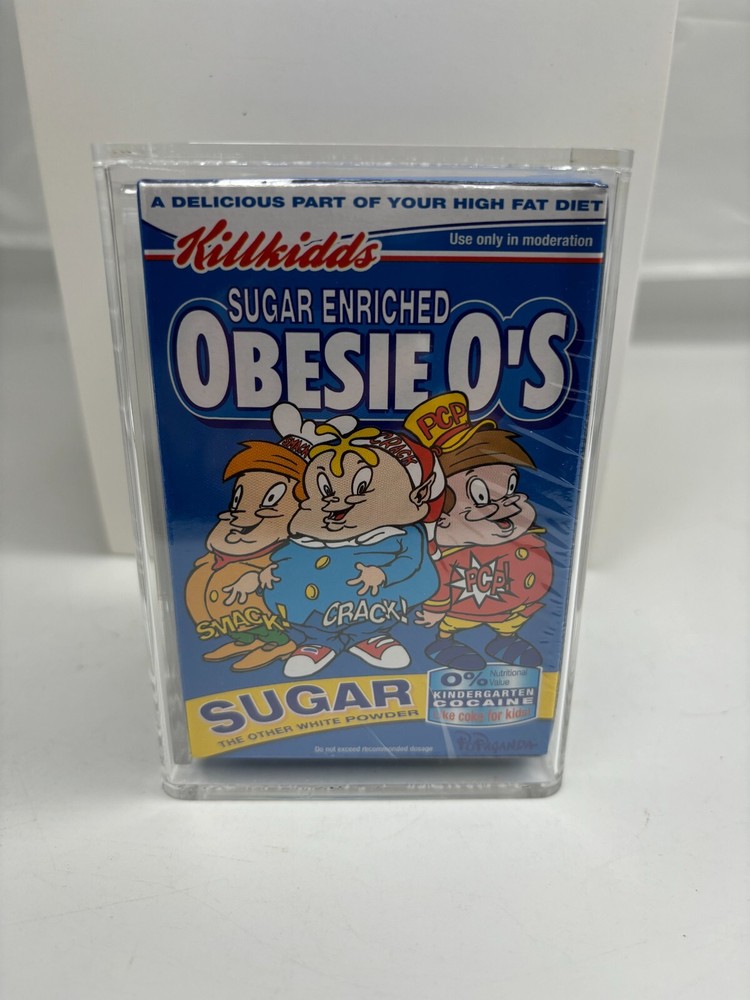 Cereal Killers POPOGANDA Obesie O’s’ Ron English 3′ vinyl Figure CAS GRADED 90+