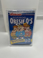 Cereal Killers POPOGANDA Obesie O’s’ Ron English 3′ vinyl Figure CAS GRADED 90+