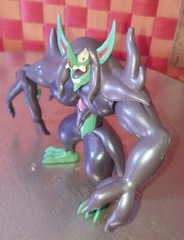Action figure, Pokemon purple and green character, 4″h, 2021 by Jazwares LLC