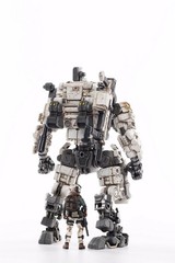 Open Box Joytoy JT0425 Steel Bone (White/Snow) 1/25 Mecha Figure US Seller