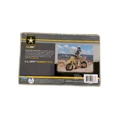 US Army Action Figure Runner Cycle Toy Ages 4 and up scuffs on box New