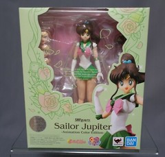 S.H.Figuarts Sailor Jupiter Animation Color Edition Sailor Moon BANDAI (C1)