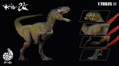 Nanmu Studio Smart Series Allosaurus Action Figure Dinosaur Animal Model Decor