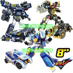 Tobot V Galaxy Detectives Season 2 8″ Figure Vehicle Transformer Robot Kids Toy