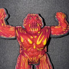 1986 Hasbro Inhumanoids Magnoker Lava Rock Monster Action Figure