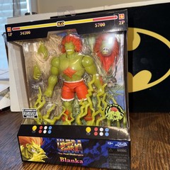 Jada Toys Street Fighter II Blanka Glow-in-the-Dark ( EE EXCLUSIVE )