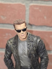 NECA T-800 Terminator T2 Judgment Day Action Figure 2015 Multiple Heads
