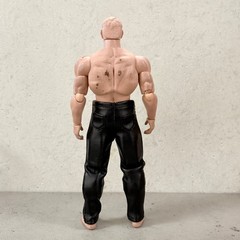 PB-LP: FIGLOT Black leather pants for 6″ action figure body (No Figure)