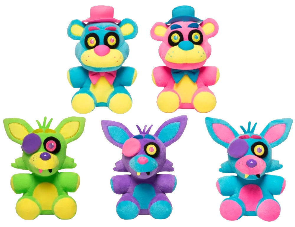 Five Nights At Freddys FUNKO Blacklight Plush – YOU CHOOSE