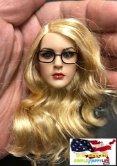 1/6 female metal eye glasses E for 12″ figure hot toys phicen Poptoys kumik❶USA❶