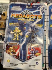 Hasbro Carded 2-pack MEDABOTS lot of 9 sets Action Figures Metabee FemJet