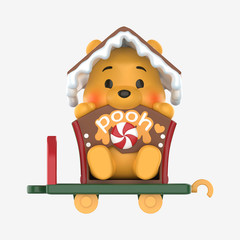 Winnie the Pooh Gift Giving Series Blind Box Confirmed Figures Cute Toys HOT!