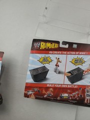 WWE Rumblers John Morrison Miz Playset Wrestling Action Figure Lot Mattel Aew