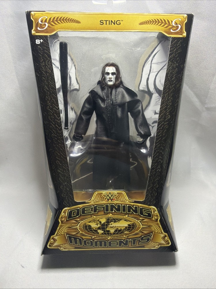 WWE Sting Defining Moments Series 6 Crow Edition Wrestling Action Figure Mattel