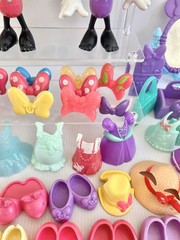 Disney Minnie Mouse Daisy Duck Dress Up Bow-tique Snap N Style Lot 75 Pieces
