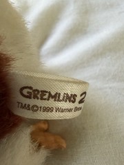 Rare Gremlins 2 Plush Mogwai Pair – Gizmo + Mohawk JUN Planning 1999 + 2000 4”