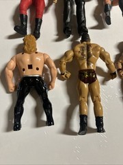 Lot of 10 WWE Wrestling Action Figures Mixed Wrestlers Mattel Jakks Vintage Toys