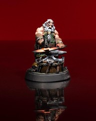 Dwarf Blacksmith Miniature, Resin Figure, Perfect for Tabletop RPGs
